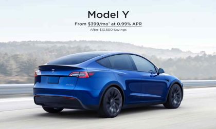 Tesla Offering Absurdly Low Finance Rate On U.S. Model Y Vehicles Until End Of May: 0.99%