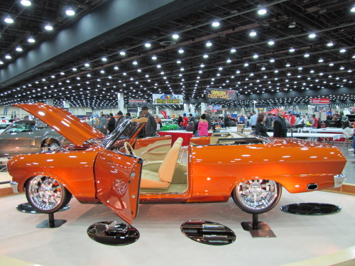 1963 Chevy Nova convertible, 2012 Pirelli Great 8 Finalist at Detroit Autorama