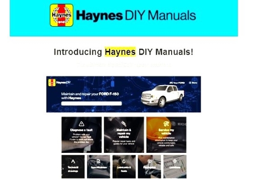 Haynes Manuals Has New and Improved Digital Repair Manuals for Ford Cars and Trucks