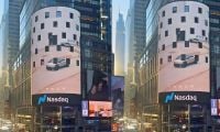 Tesla Starts Advertising the Cybertruck On Times Square Tesla Cybertruck