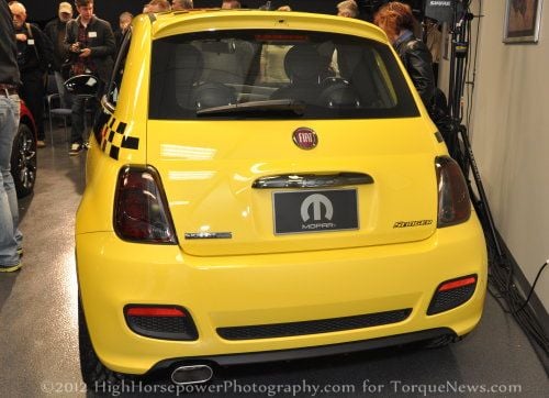 fiat 500 smoked tail lights