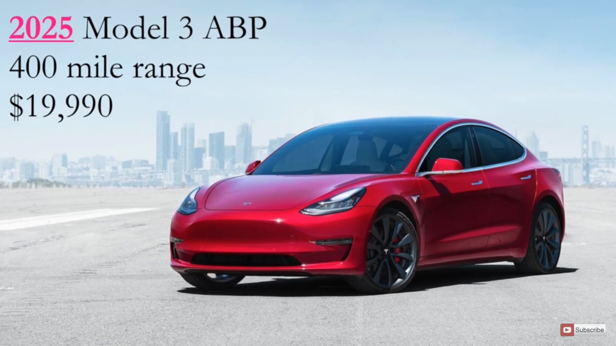 Tesla 2025 Pricing Predictions Made Possible By Battery and