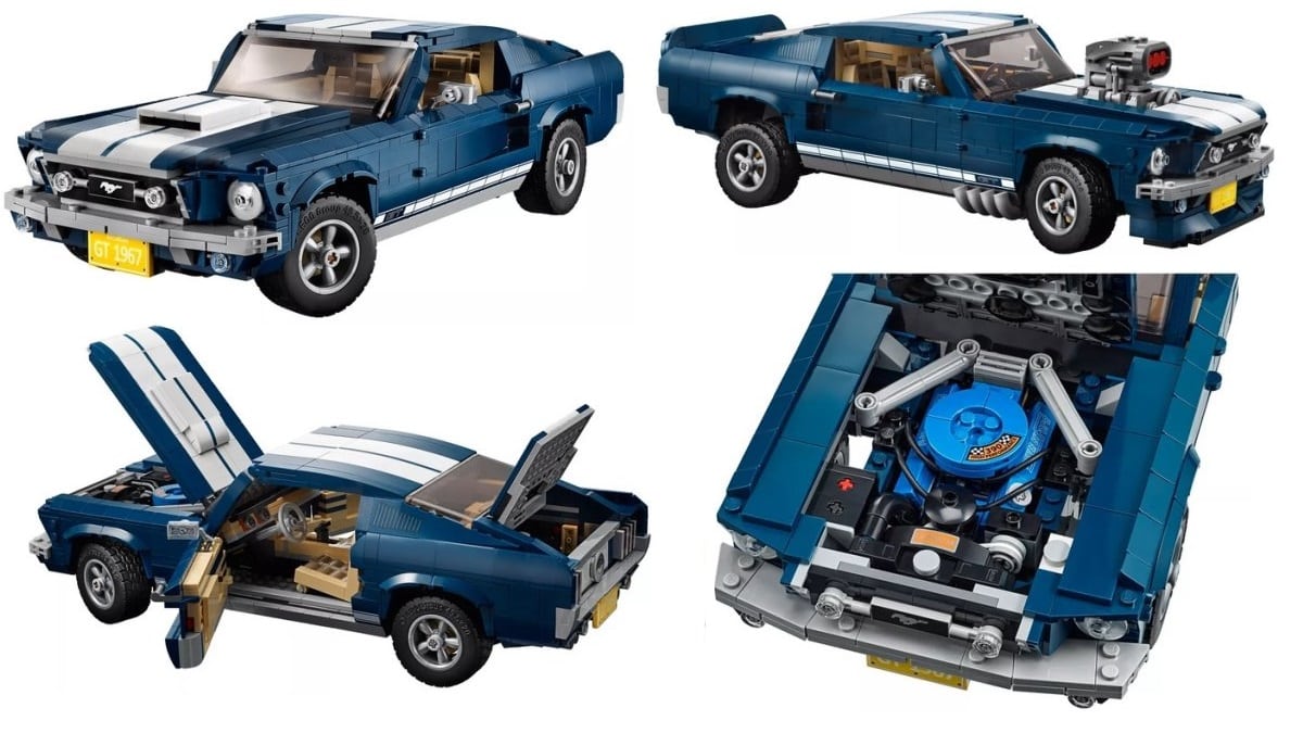 ford mustang gt lego creator
