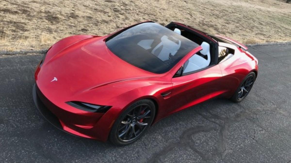 Tesla Roadster, the fastest car in the world, designed to even float in