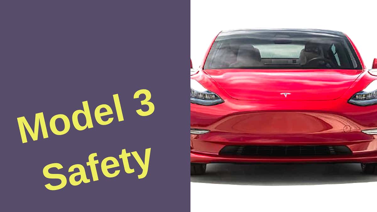 Tesla 3 clearance safety features