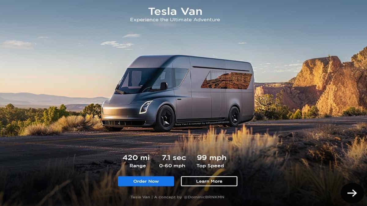 Tesla Van - Camper Edition: What Tesla's Van May Be Like Including ...