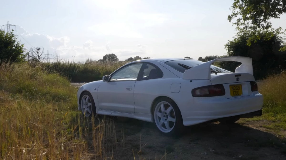 Toyota Celica GT-Four ST205 with the tall rear wing on JayEmm on Cars