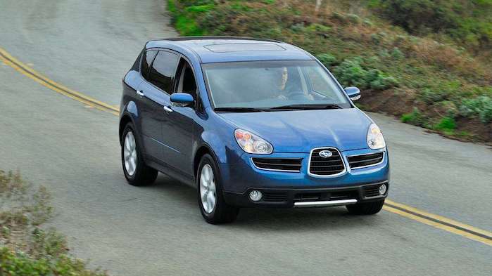 2009 Subaru Tribeca driving