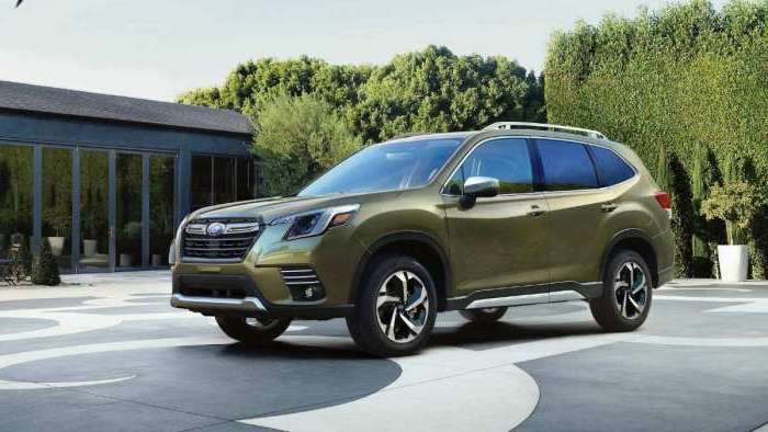 2023 Subaru Forester best value pick