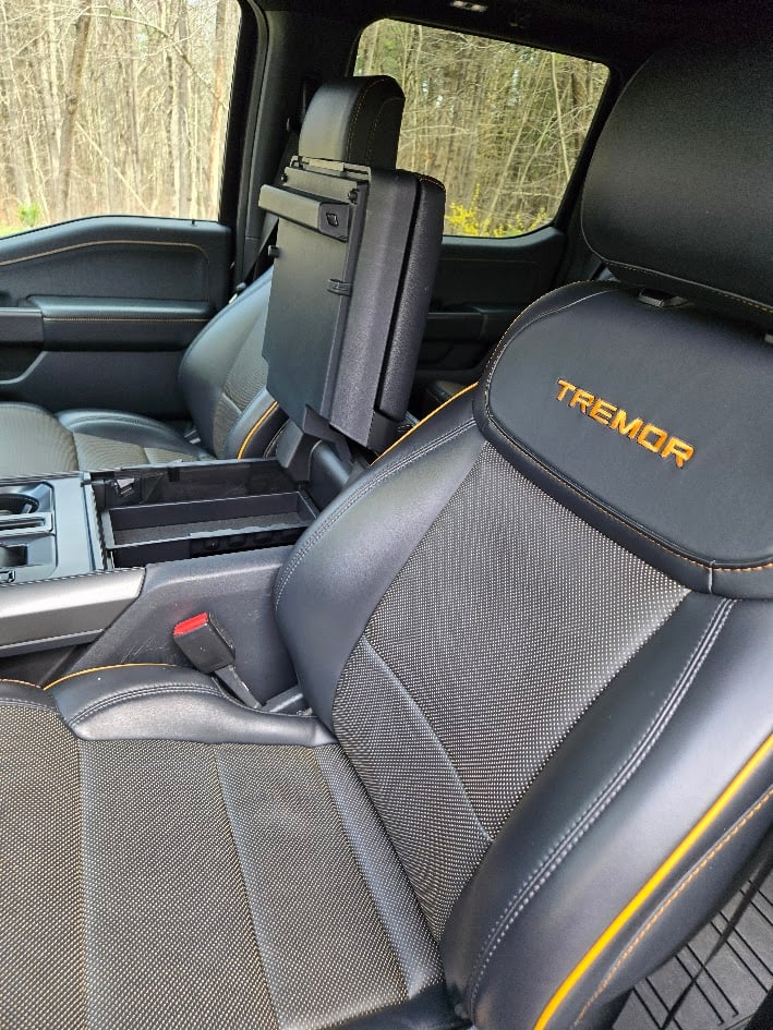 2024 Ford F-150 Tremor console image by John Goreham