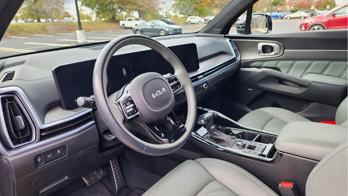 2024 Kia Sorento SX-Prestige interior touchscreen