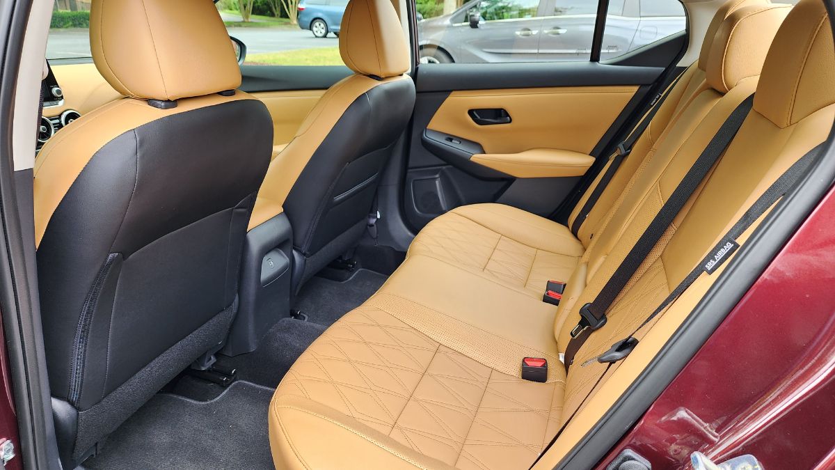 2024 Nissan Sentra rear seat