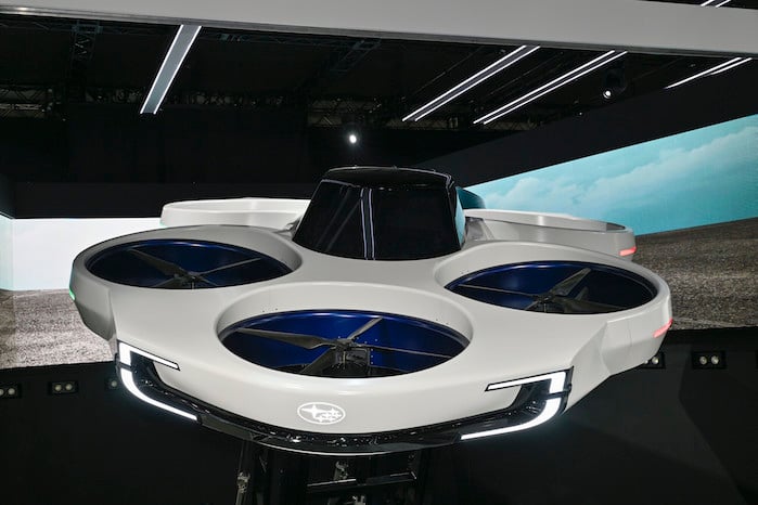 2024 Subaru Air Mobility Concept on display