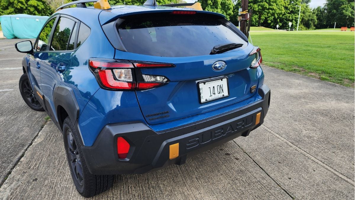 2024 Subaru Crosstrek Wilderness exterior from the back