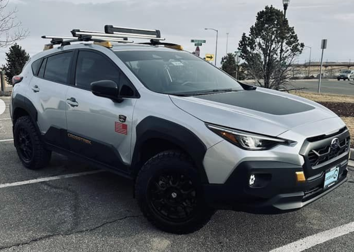 2024 Subaru Crosstrek Wilderness lift kit side view