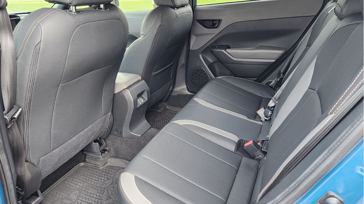 2024 Subaru Crosstrek Wilderness second row seat