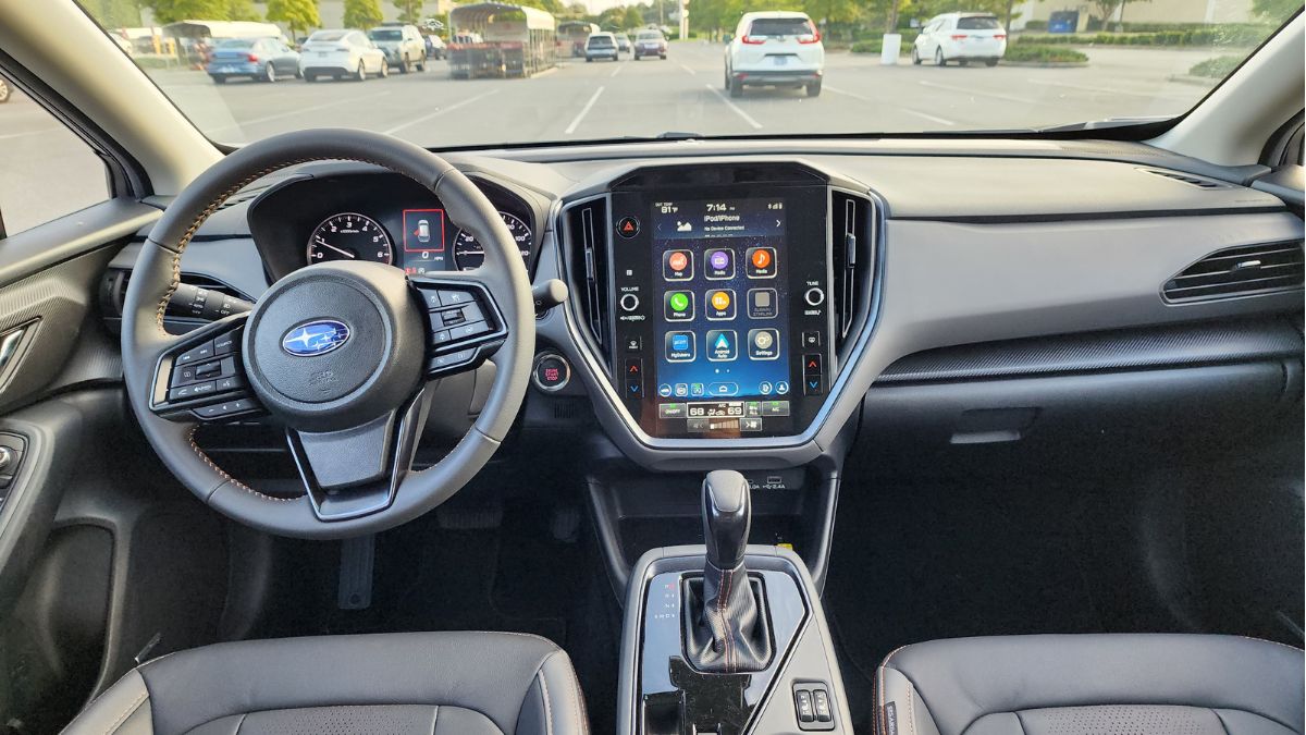 2024 Subaru Crosstrek touchscreen and infotainment