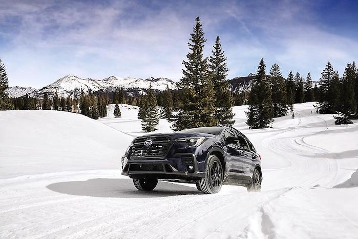 2024 Subaru Ascent in the snow