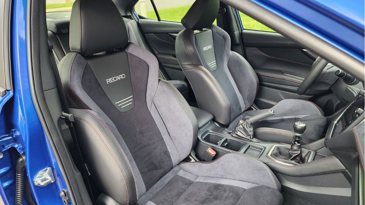 2024 Subaru WRX Review, Recaro Seats