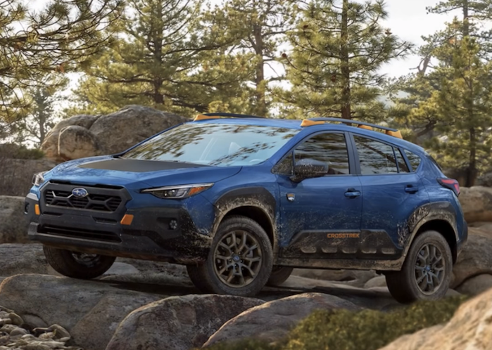 2024 Subaru Crosstrek Wilderness in the woods