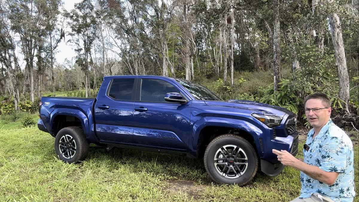 2024 Toyota Tacoma TRD Sport Blue Crush Metallic