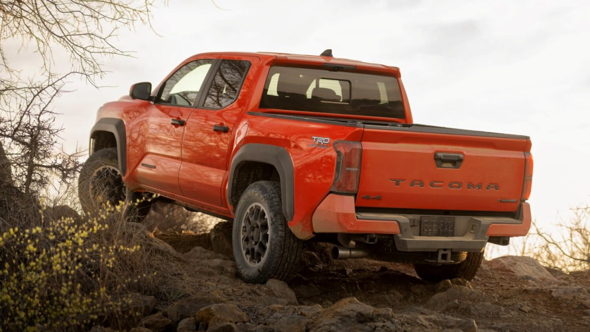 2024 Toyota Tacoma can tow up to 6,500 lbs 