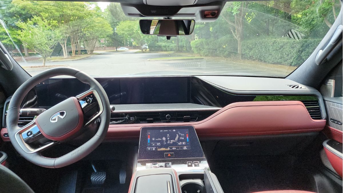 2025 Infiniti QX80 Autograph Interior Dashboard