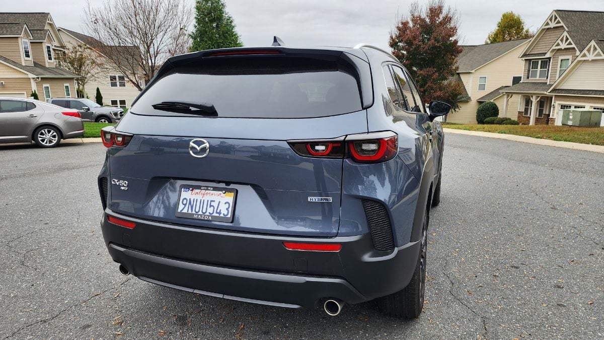 2025 Mazda CX-50 Hybrid back end