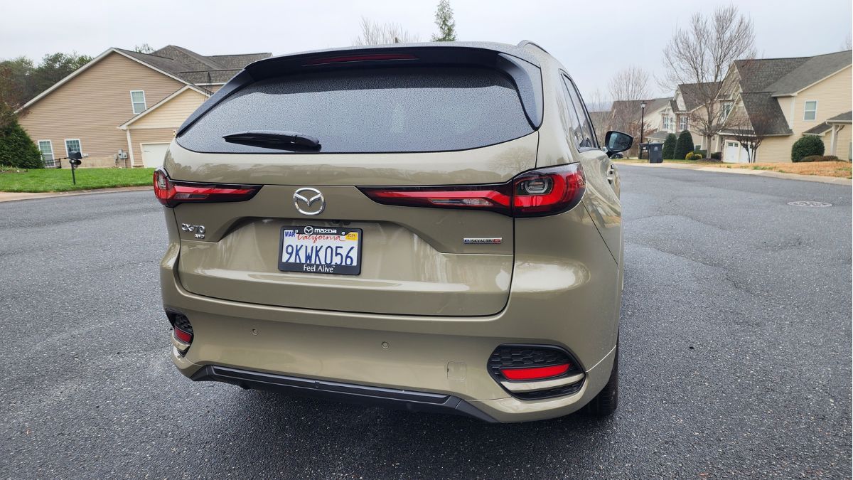 2025 Mazda CX-70 back of the car