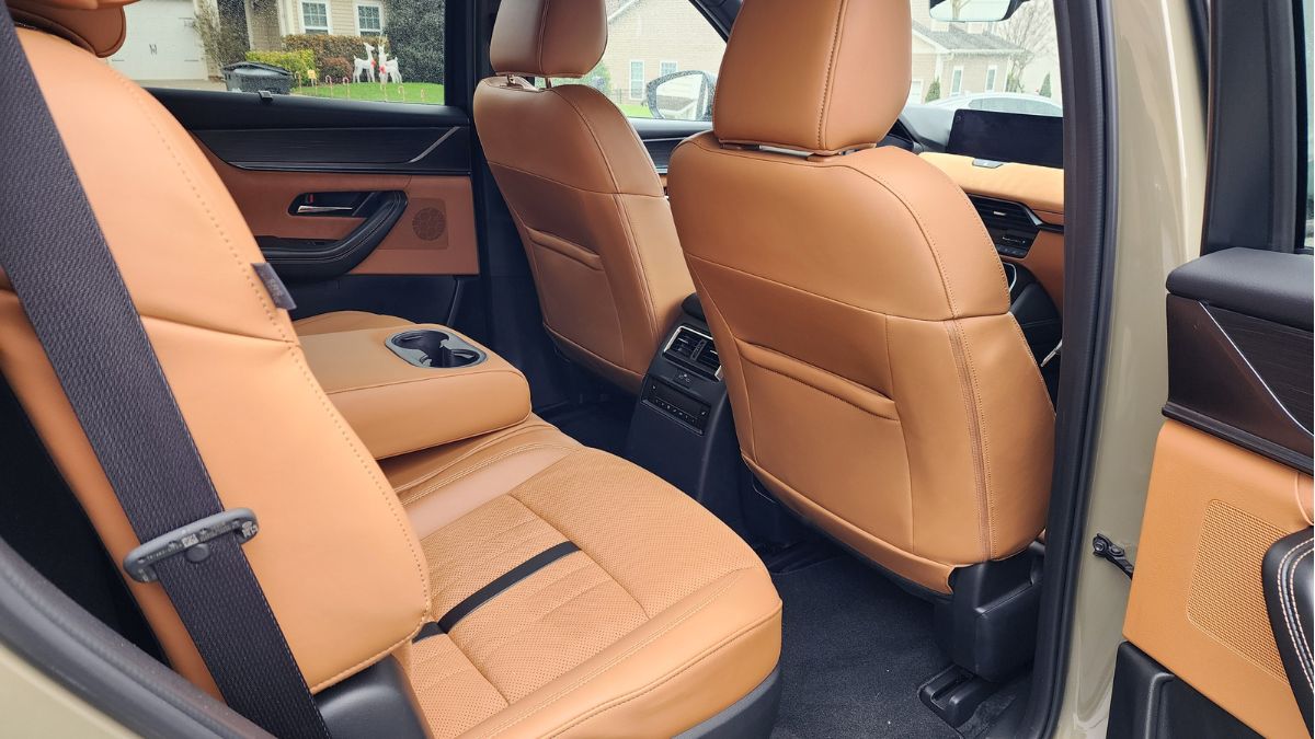 2025 Mazda CX-70's second row seats