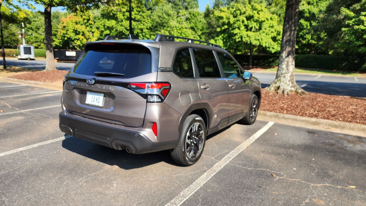 2025 Subaru Forester Review exterior back