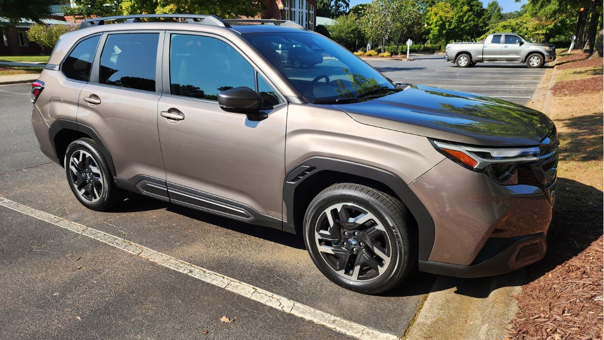 2025 Subaru Forester Review exterior side view