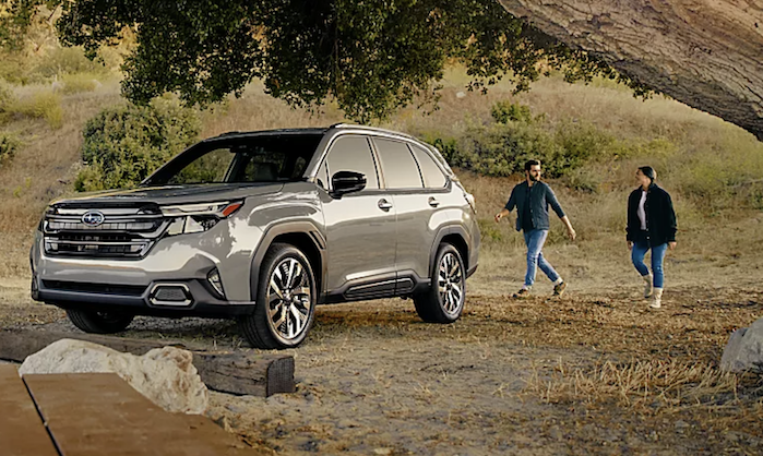 2025 Subaru Forester with new customers