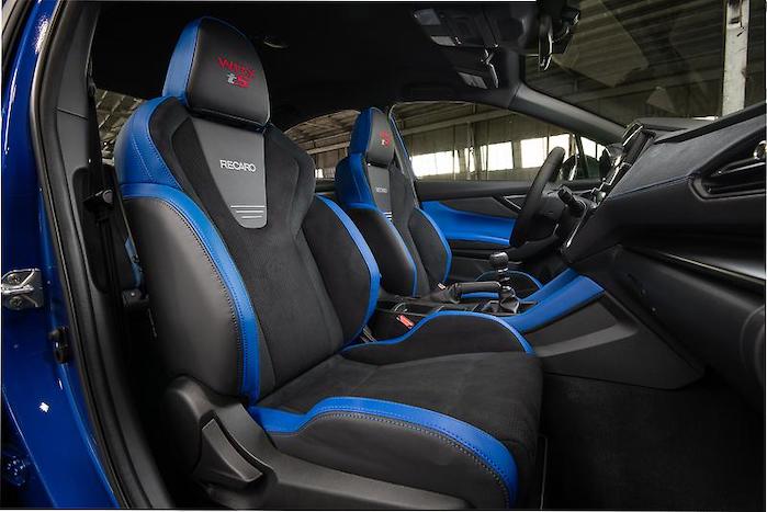 New WRX tS interior