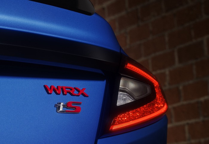 2025 Subaru WRX tS rear badge