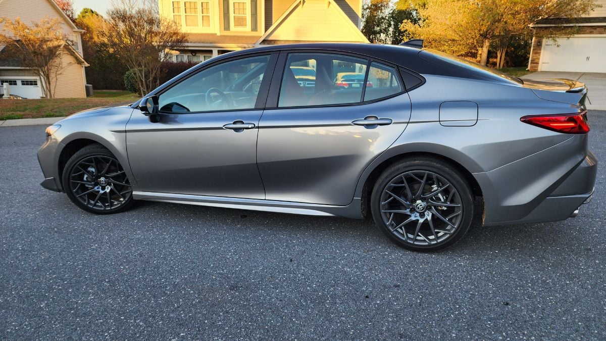 2025 Toyota Camry Hybrid XSC's Exterior Side View