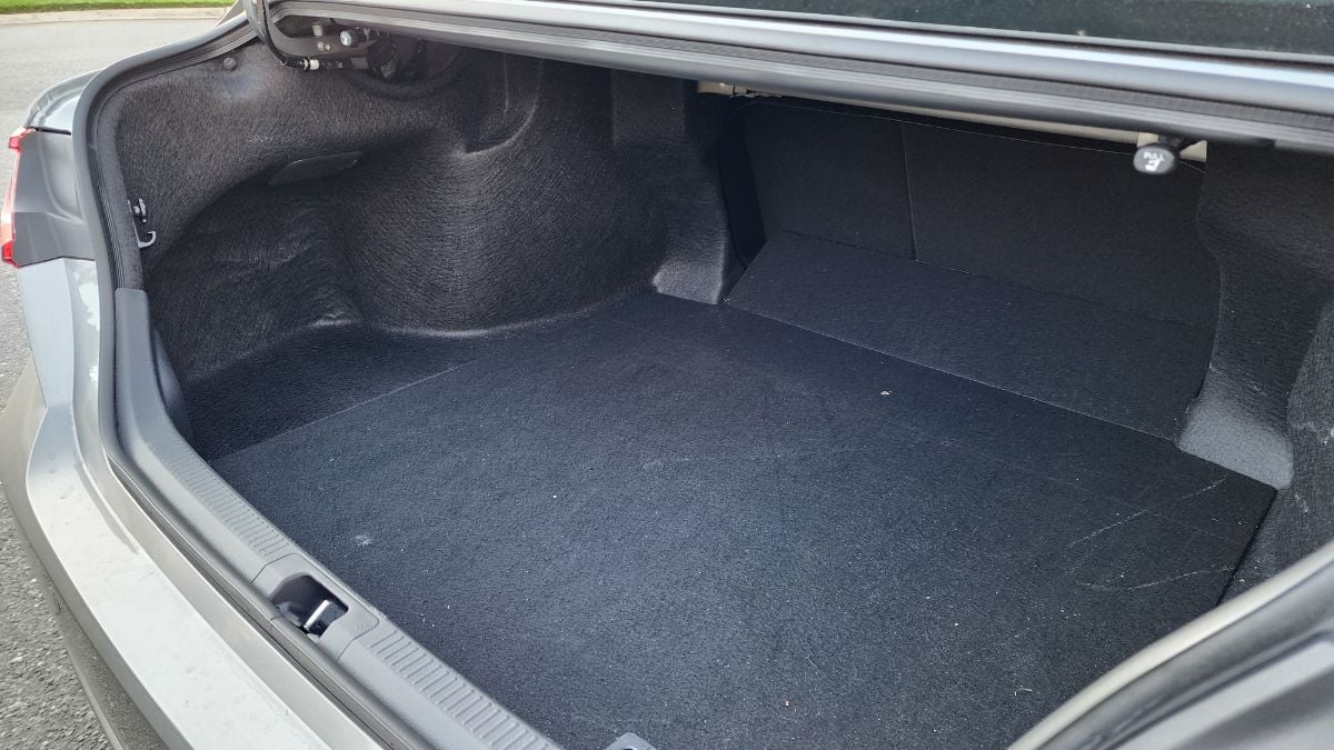 2025 Toyota Camry Hybrid XSC's Cargo Space