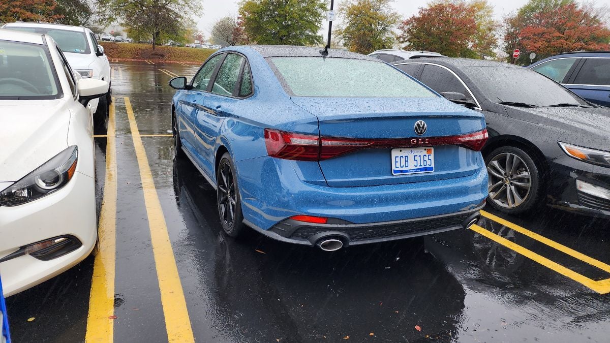 2025 Volkswagen Jetta GLI Autobahn parked among other cars