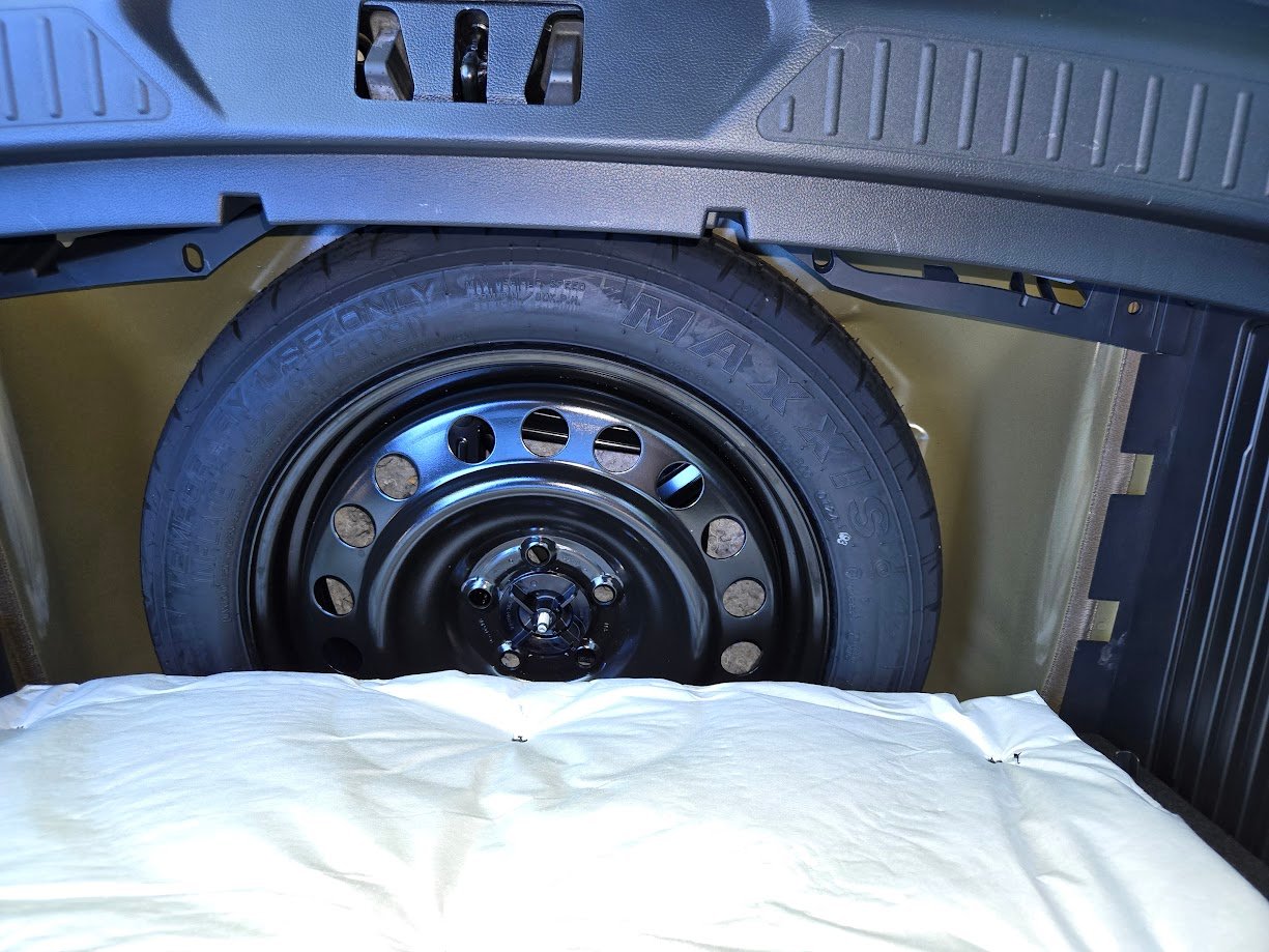 Image of 2025 Ford Explorer ST spare tire by John Goreham