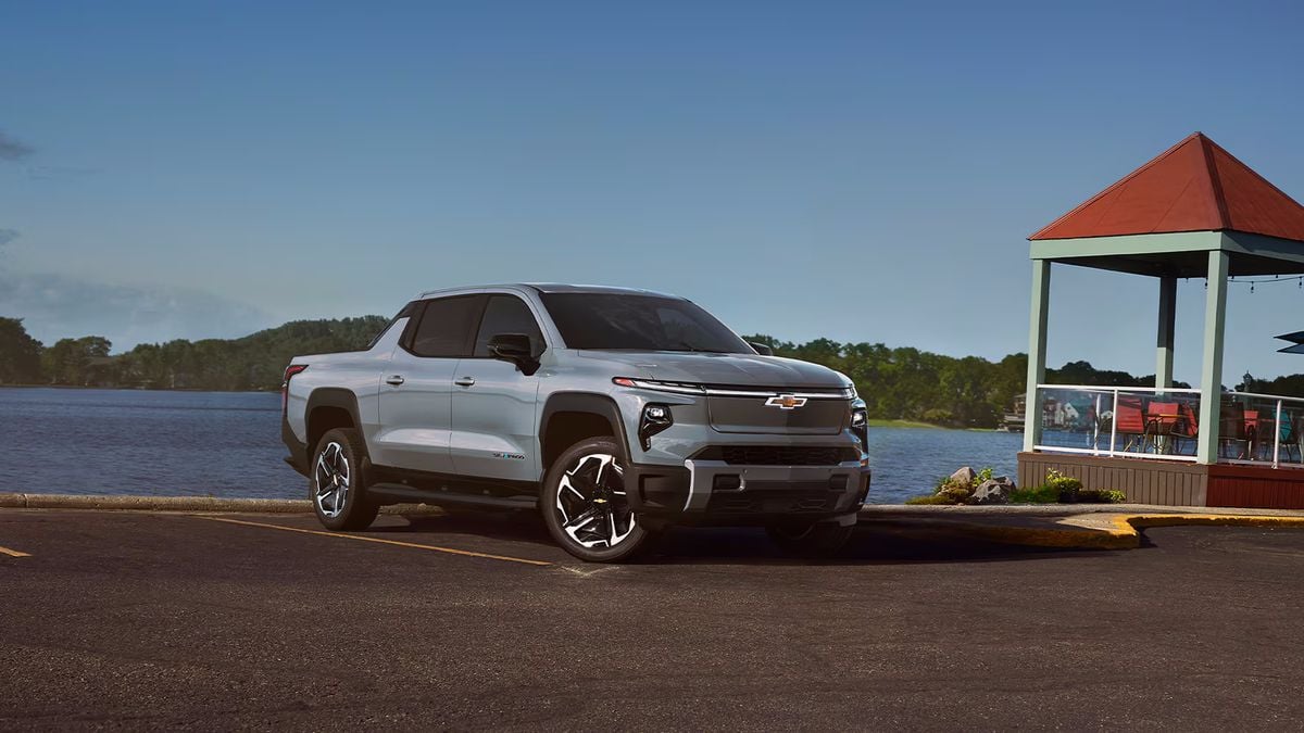 Chevy Silverado Gray Exterior