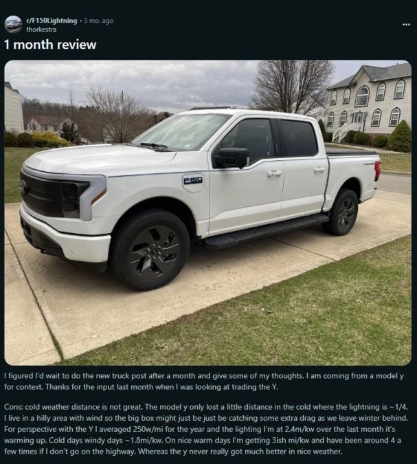 Ford F-150 Lightning Review