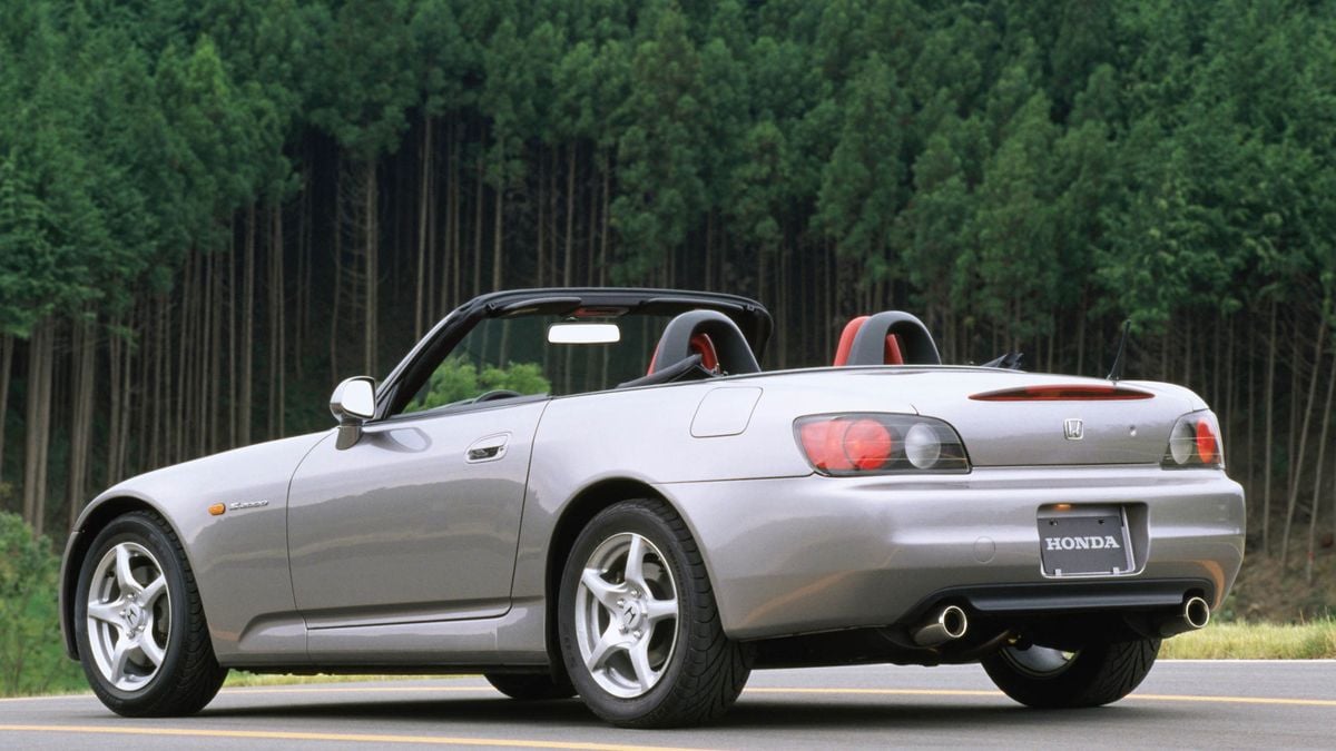 Honda S2000, grey