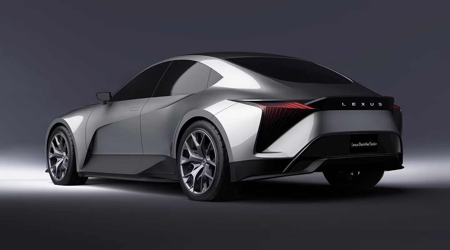 Lexus Electrified Sedan Concept previews the future of Lexus BEV sedan models