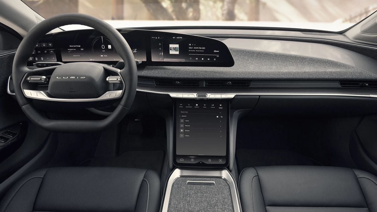 Lucid Air Interior