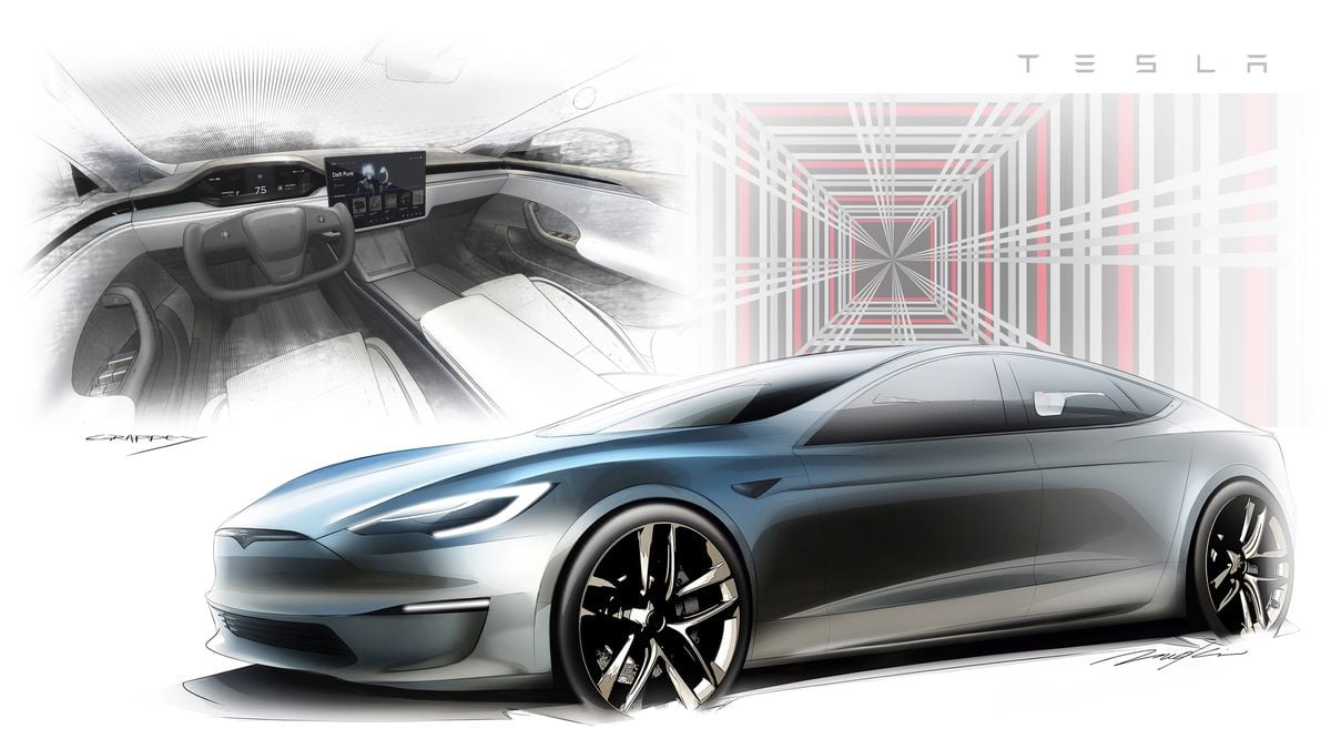 Tesla Model S Concept