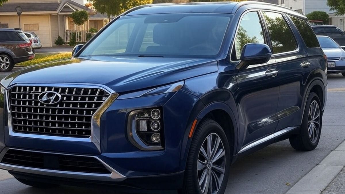 New Hyundai Palisade Blue Color