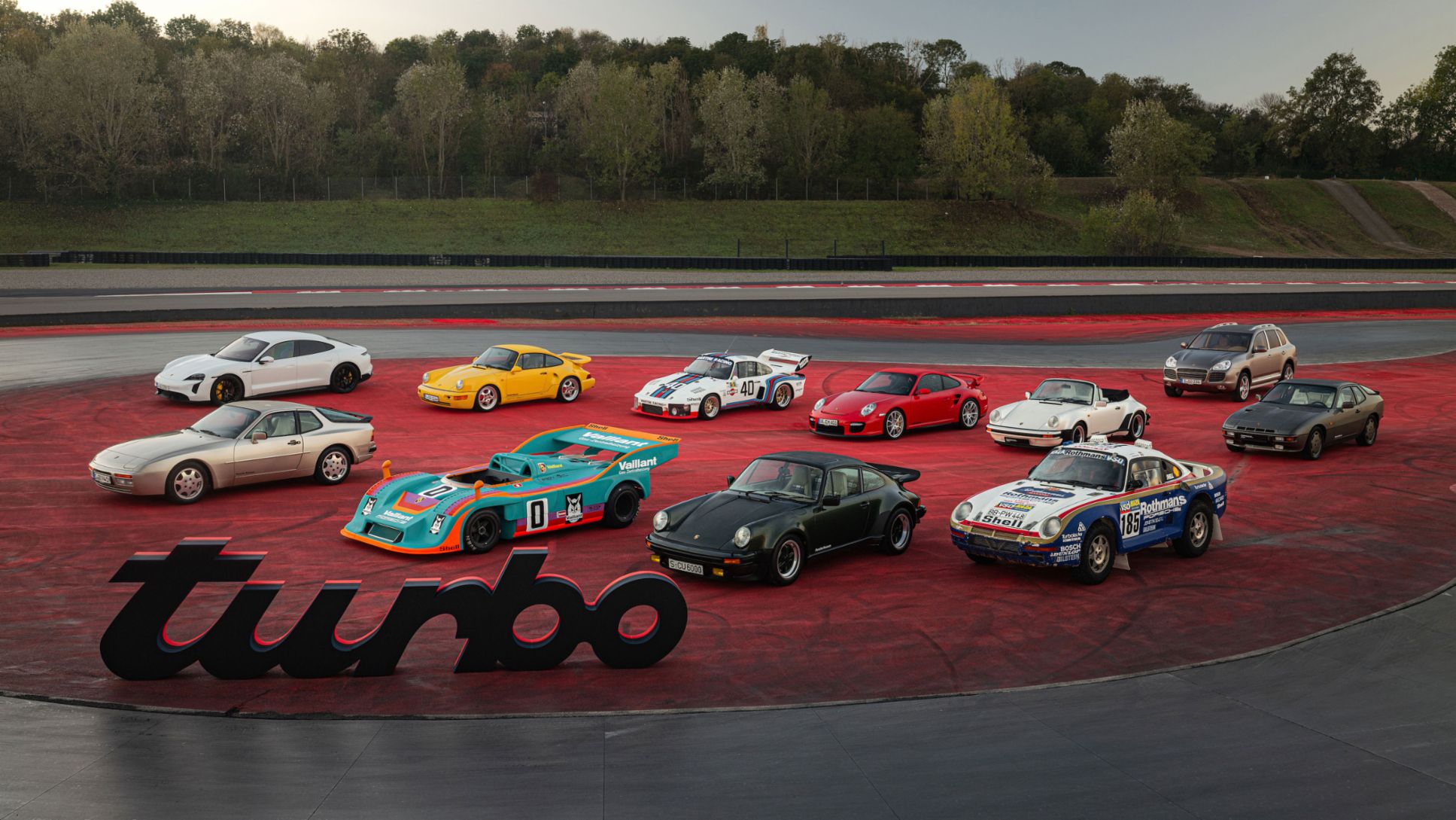 Porsche Celebrates 50 years of Turbo 