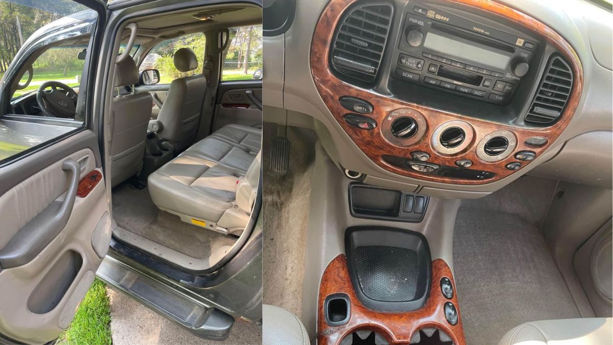 The Interior of Jacobson's 281,000-mile Toyota Tundra trucks