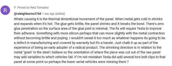 Cybertruck Adhesives Could Fail from Cold Temps