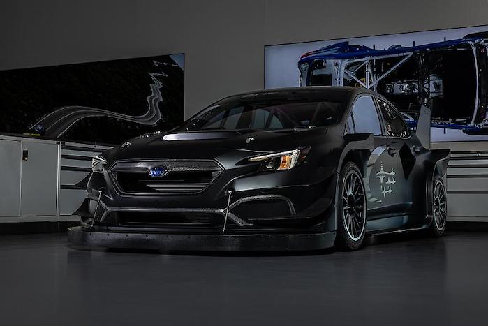 2024 Subaru WRX Project Midnight front view